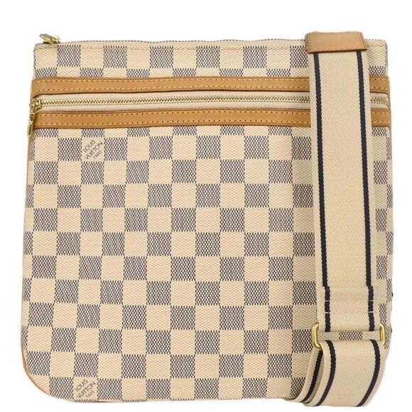 Louis Vuitton Damier Azur Pochette Bosphore Crossbody Bag - Picture 1 of 10
